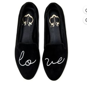 C. Wonder Women's Conversational Smoking Flat